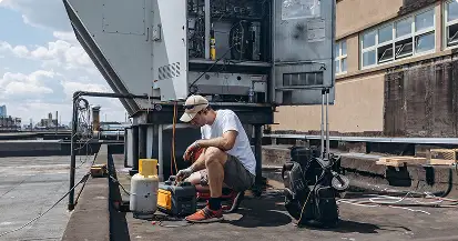 Naprawa komercyjnego ogrzewania, wentylacji i klimatyzacji