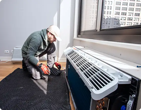 Koszt instalacji klimatyzatora typu mini split bez kanałów.